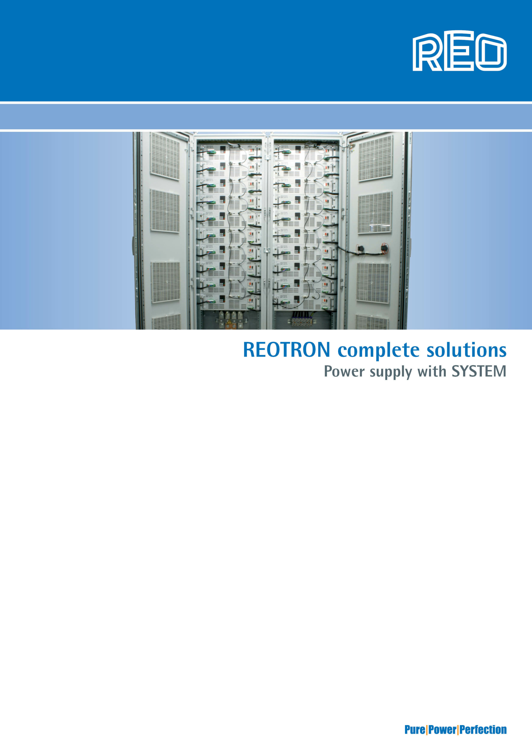 REO REOTRON Komplettlösungen Katalog